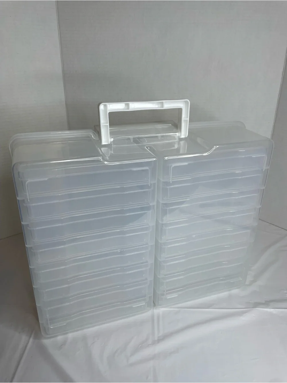Top Notch Clear Photo & Craft Storage Organizer